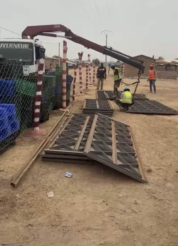 Panneaux de coffrage métallique et gabions